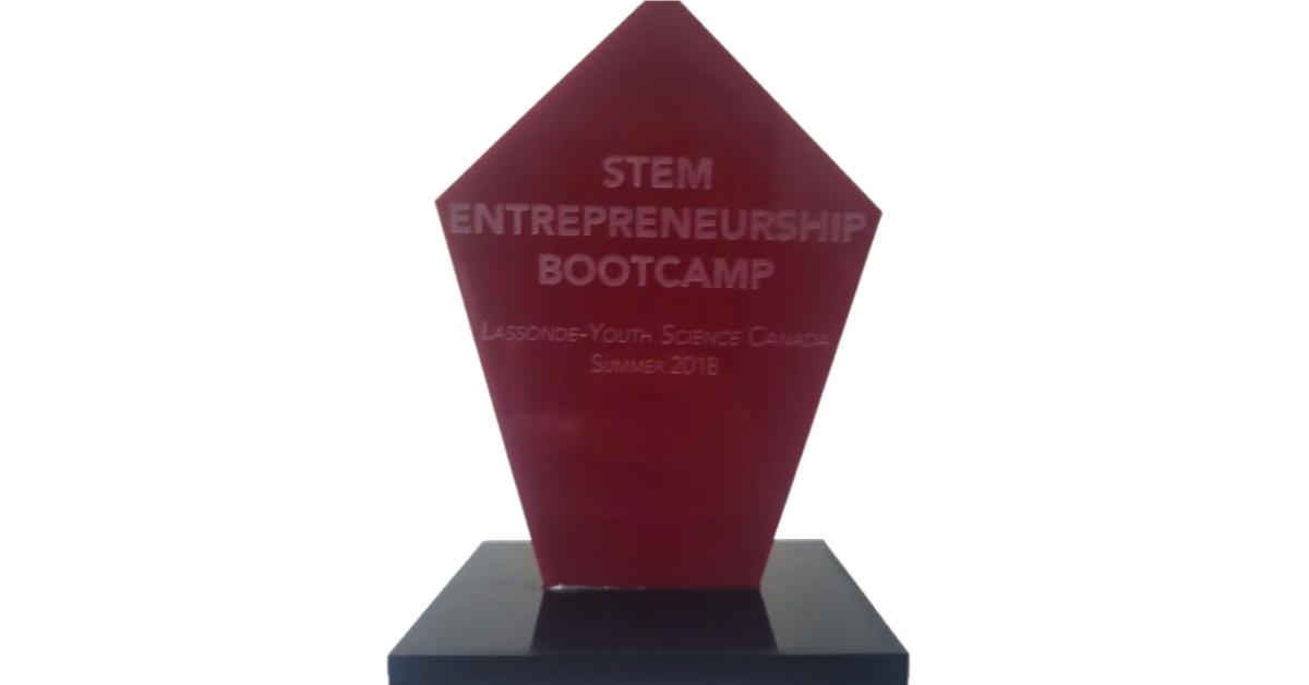 People's Choice Winner — STEM Entrepreneurship Bootcamp 2018